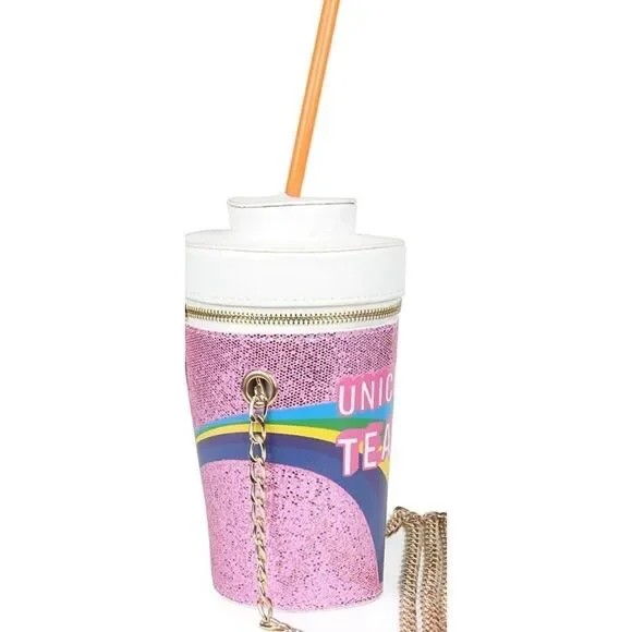 Unicorn Tears Drink Crossbody Bag/Purse - Picture 12 of 16